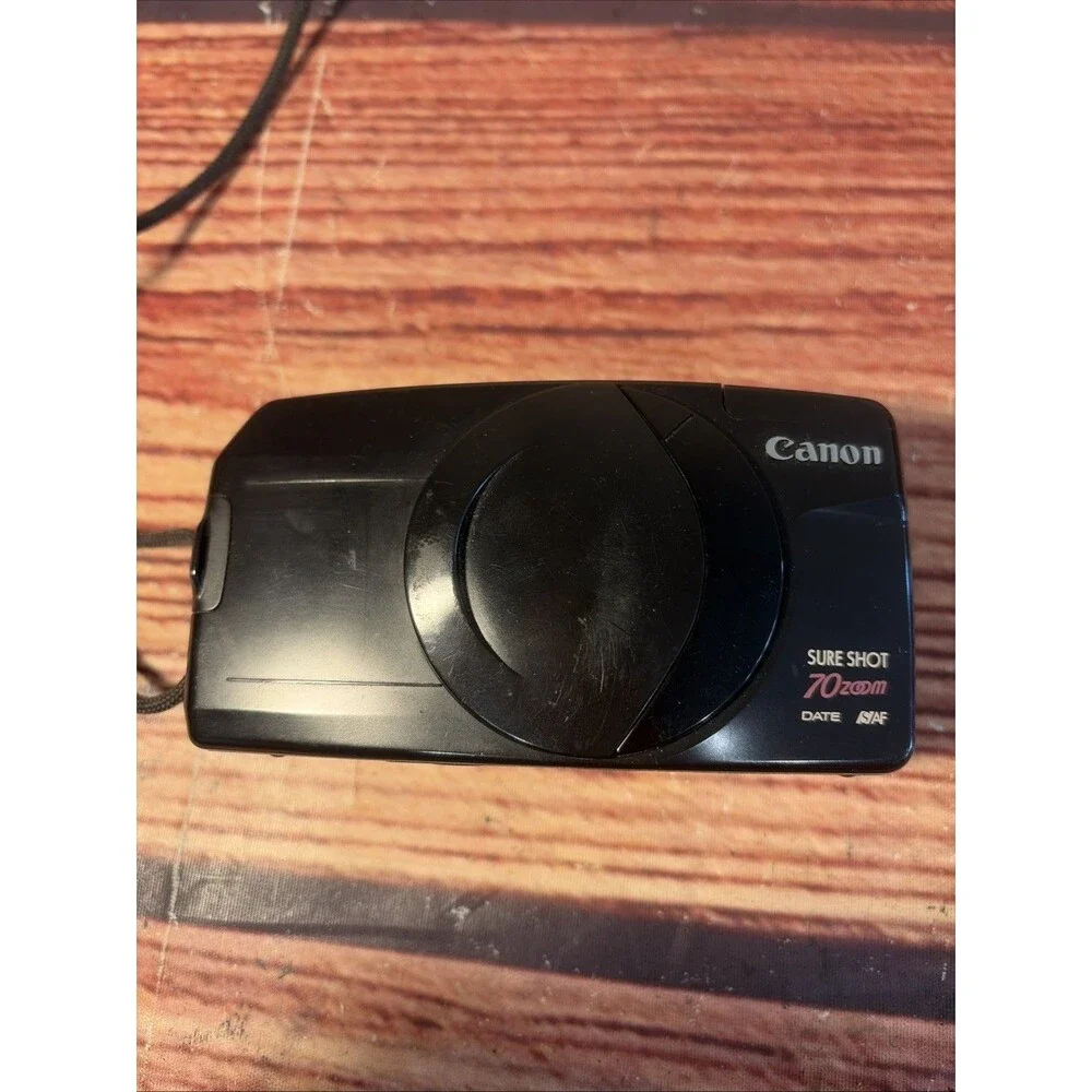 Canon 35mm Film Camera Compact Sure Shot 70 Zoom Date P/R